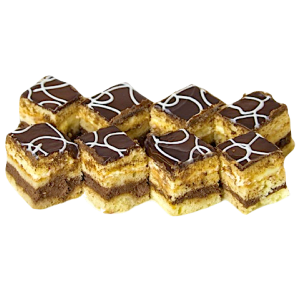 Mini Prajitura Alb si Negru