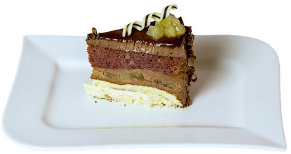 Felie de Tort cu Pere