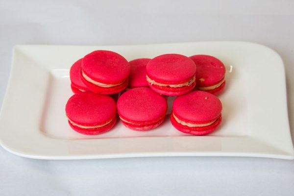 Macarons cu Capsuni