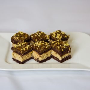 mini-prajitura snickers