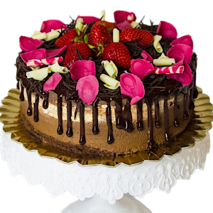Tort Duo Mousse cu Capsuni