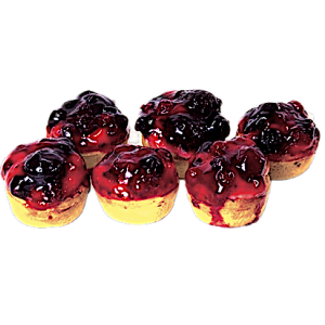 Mini Tarte cu Fructe de Padure