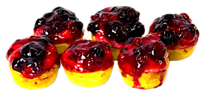Mini Tarte cu Fructe de Padure